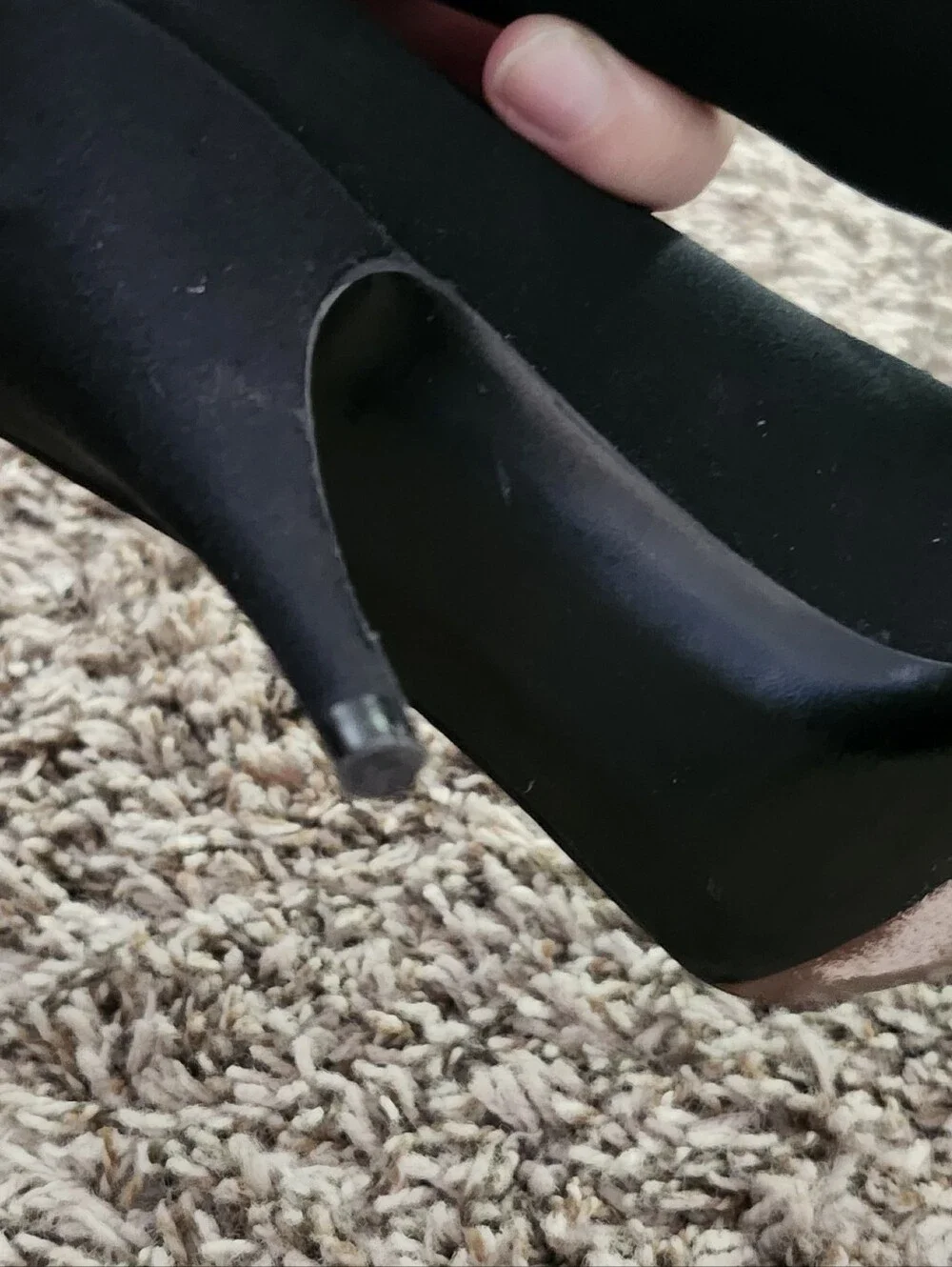 Stuart Weitzman Black Pointed-Toe Pumps with Pink Heart and Crystal 'I ❤️ NY'